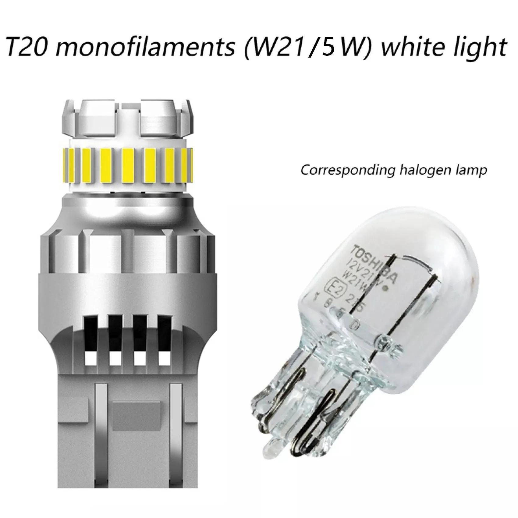 ڵ LED ĵ , 7443 LED  극ũ  õ, 6500K ſ   , T20 7440 W21W W21/5W